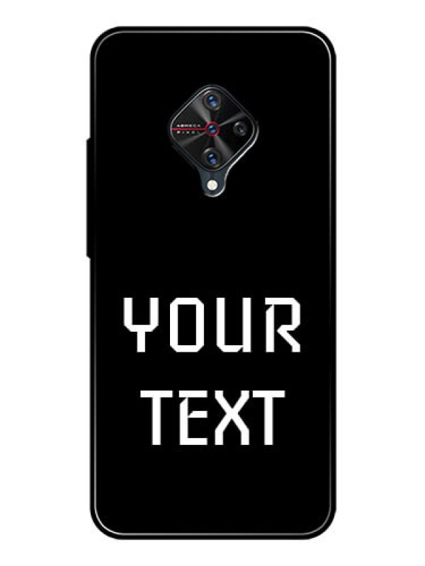 Custom Vivo S1 Pro Your Name on Glass Phone Case