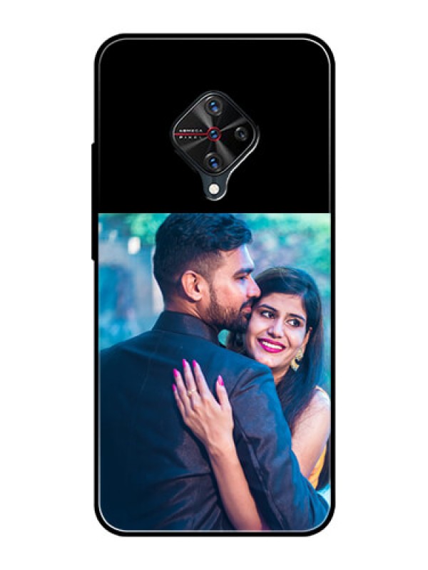 Custom Vivo S1 Pro Custom Glass Phone Case - Upload Full Picture With Custom Color Design