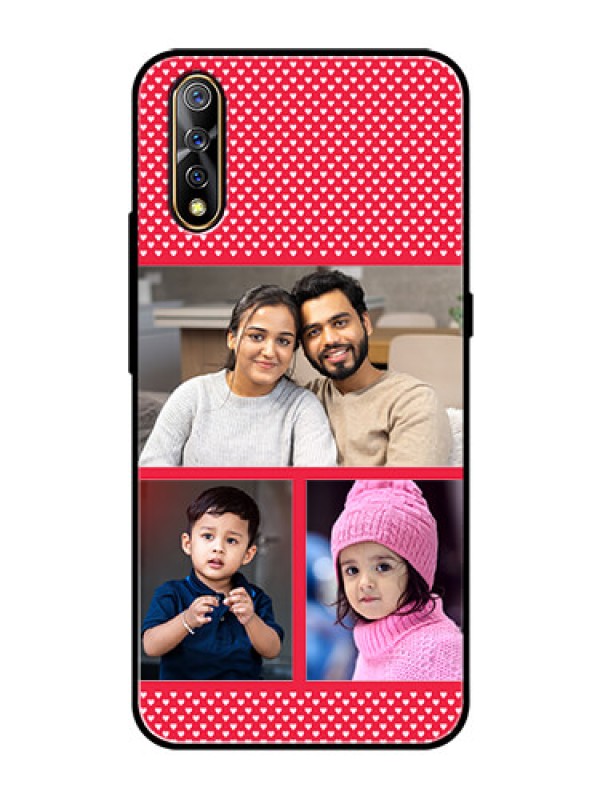 Custom Vivo S1 Personalized Glass Phone Case  - Bulk Pic Upload Design