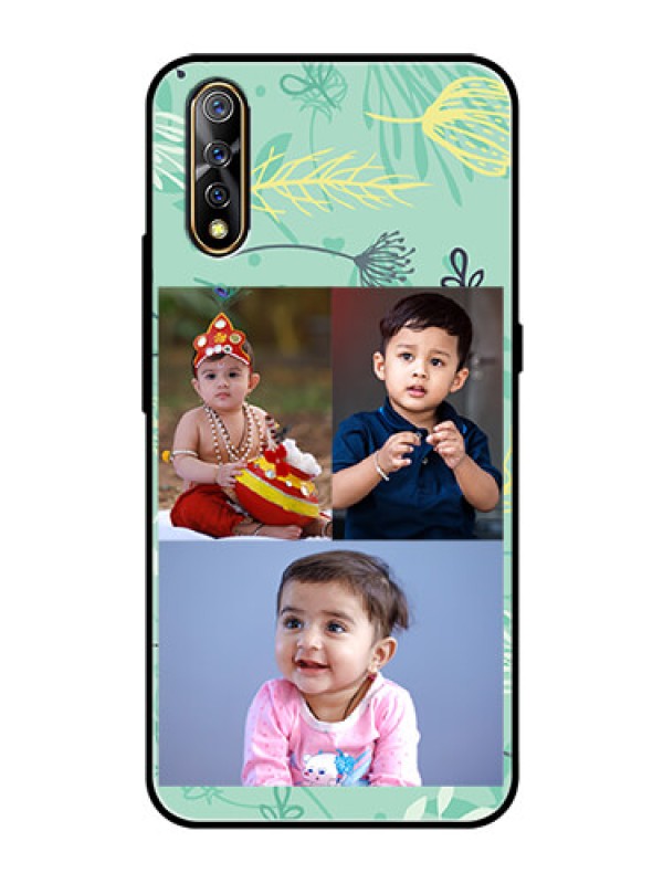 Custom Vivo S1 Photo Printing on Glass Case  - Forever Family Design 