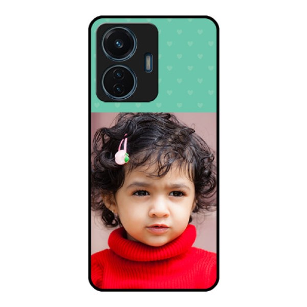 Vivo T1 44w 4G Custom Glass Phone Case - Lovers Picture Design Vivo T1 44w 4G Custom Glass Phone Case - Lovers Picture Design