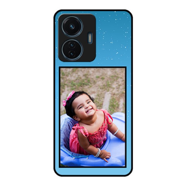Vivo T1 44w 4G Custom Glass Mobile Case - Wave Pattern Colorful Design Vivo T1 44w 4G Custom Glass Mobile Case - Wave Pattern Colorful Design