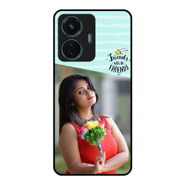 Vivo T1 44w 4G Custom Glass Phone Case - Friends Picture Icon Design Vivo T1 44w 4G Custom Glass Phone Case - Friends Picture Icon Design