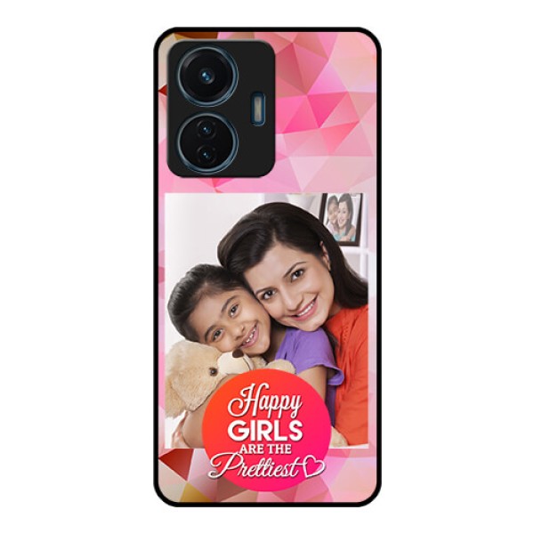 Vivo T1 44w 4G Photo Printing on Glass Case - Abstract Triangle Design Vivo T1 44w 4G Photo Printing on Glass Case - Abstract Triangle Design