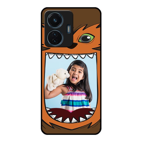 Vivo T1 44w 4G Photo Printing on Glass Case - Owl Monster Back Case Design Vivo T1 44w 4G Photo Printing on Glass Case - Owl Monster Back Case Design