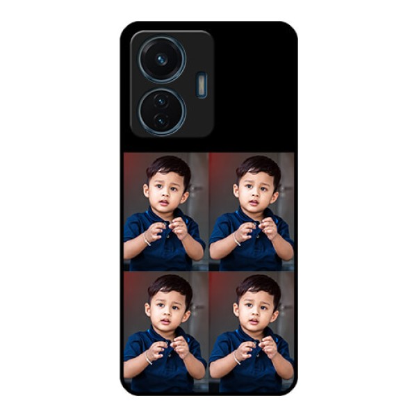 Vivo T1 44w 4G 4 Image Holder on Glass Mobile Cover
