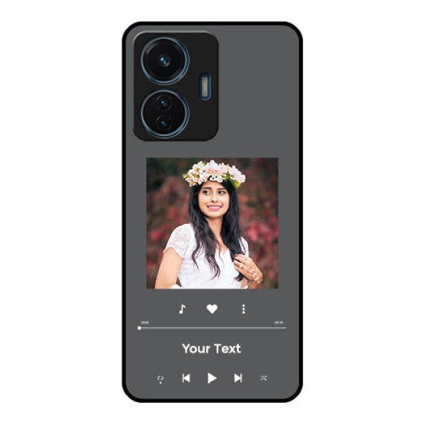 Vivo T1 44W 4G Custom Glass Mobile Case - Play The Music Design
