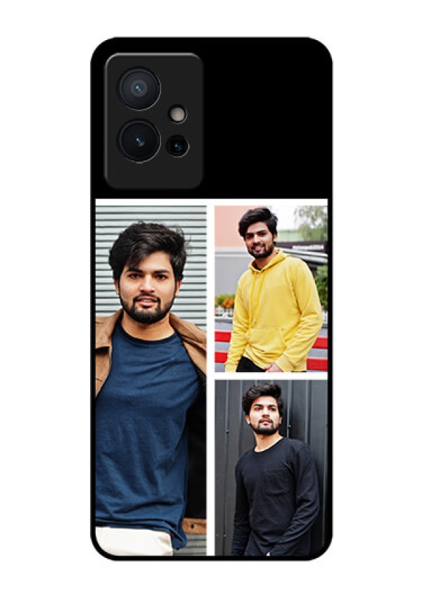 Vivo T1 5G Photo Printing on Glass Case - Upload Multiple Picture Design