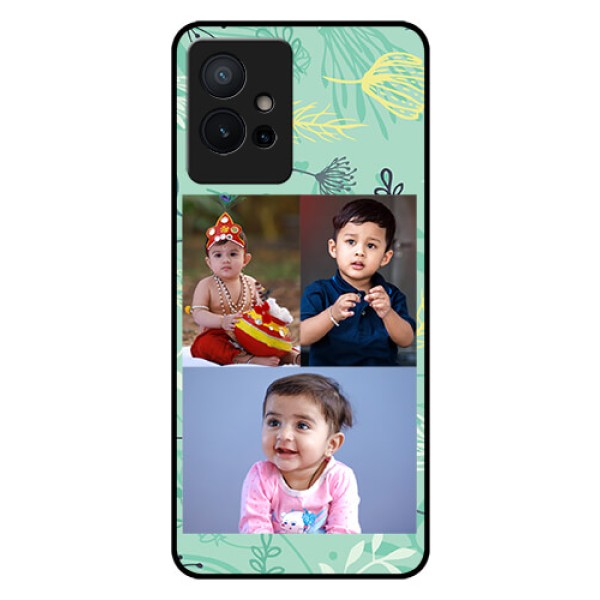 Vivo T1 5G Photo Printing on Glass Case - Forever Family Design