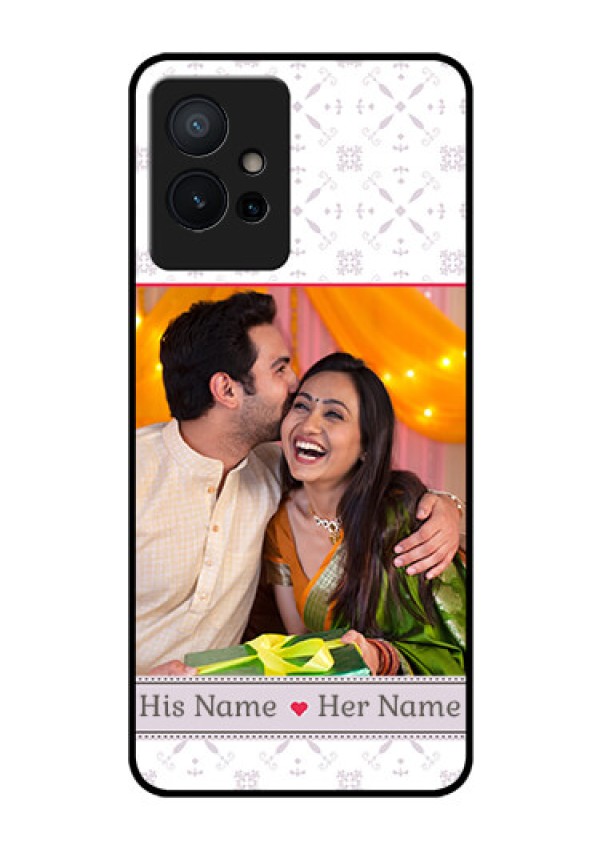 Vivo T1 5G Custom Glass Mobile Case - with Photo and Ethnic Design