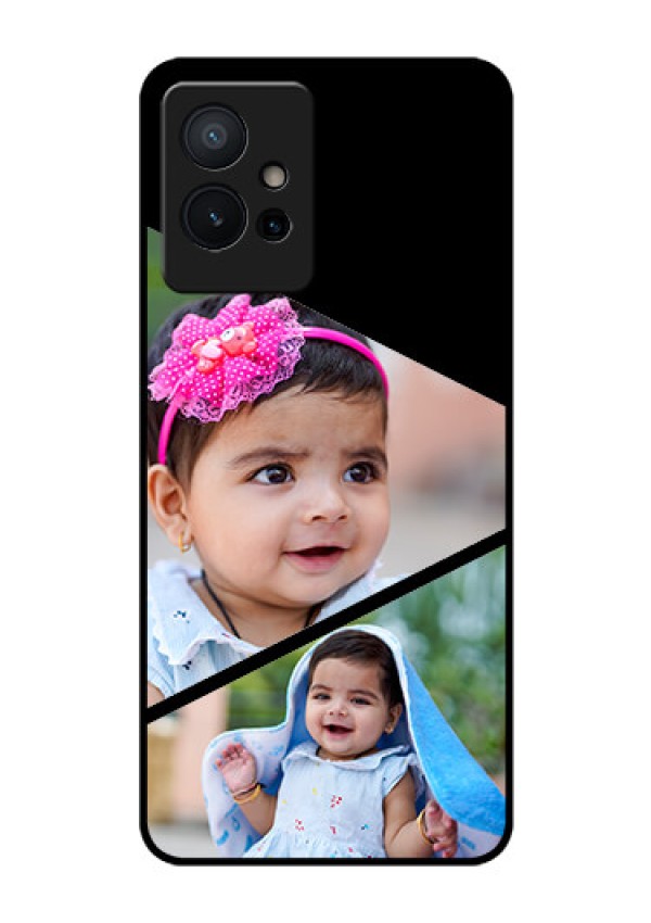 Vivo T1 5G Custom Glass Phone Case - Semi Cut Design