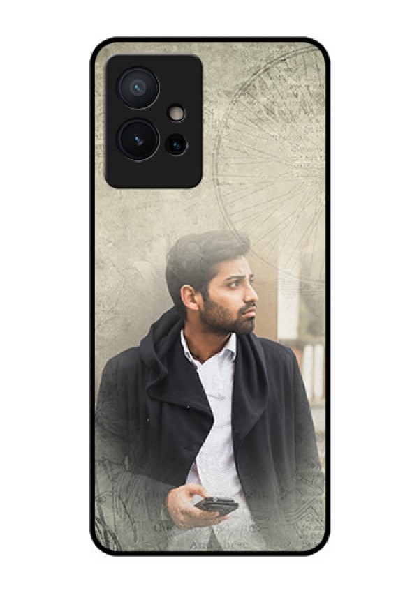 Vivo T1 5G Custom Glass Phone Case - with vintage design
