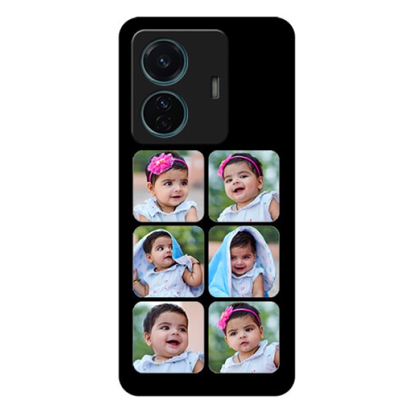 Vivo T1 Pro 5G Photo Printing on Glass Case - Multiple Pictures Design Vivo T1 Pro 5G Photo Printing on Glass Case - Multiple Pictures Design