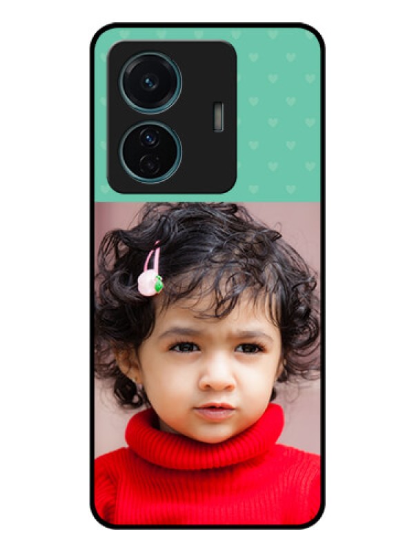 Custom Vivo T1 Pro 5G Custom Glass Phone Case - Lovers Picture Design