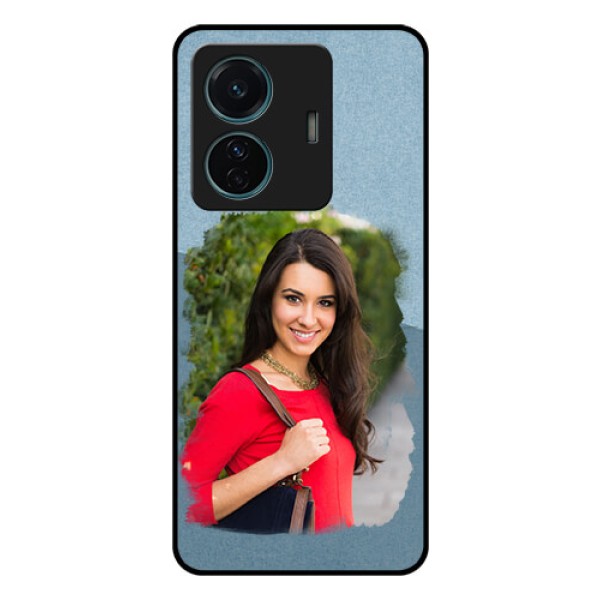 Vivo T1 Pro 5G Custom Glass Mobile Case - Grunge Line Art Design Vivo T1 Pro 5G Custom Glass Mobile Case - Grunge Line Art Design