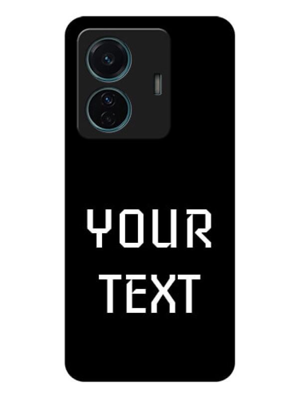 Custom Vivo T1 Pro 5G Your Name on Glass Phone Case