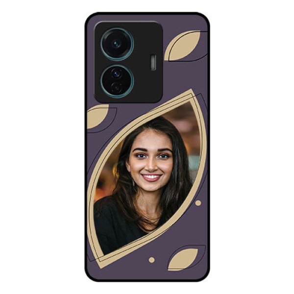 Vivo T1 Pro 5G Custom Glass Mobile Case - Falling Leaf Design