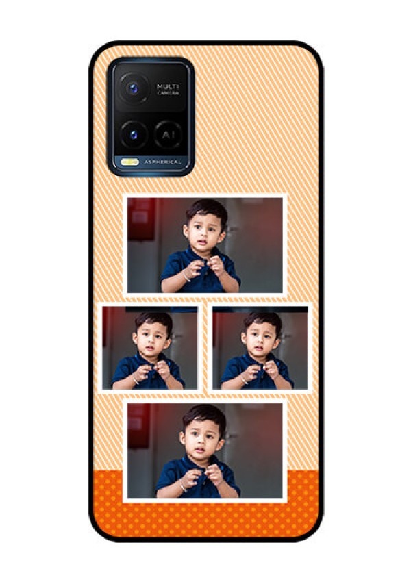 Vivo T1X Photo Printing on Glass Case - Bulk Photos Upload Design