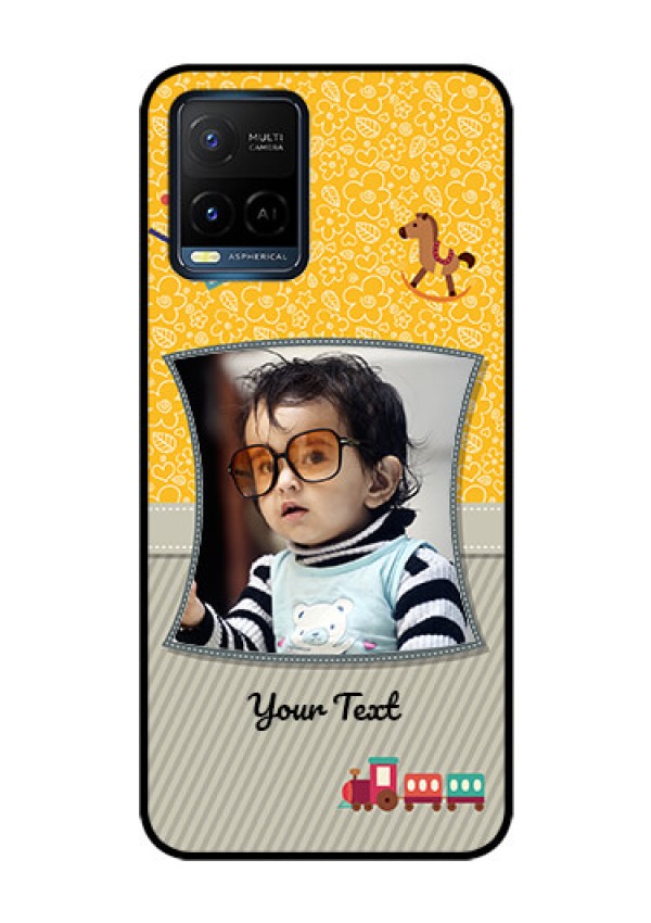 Vivo T1X Personalized Glass Phone Case - Baby Picture Upload Design
