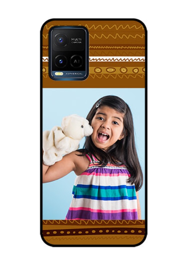 Vivo T1X Custom Glass Phone Case - Friends Picture Upload Design
