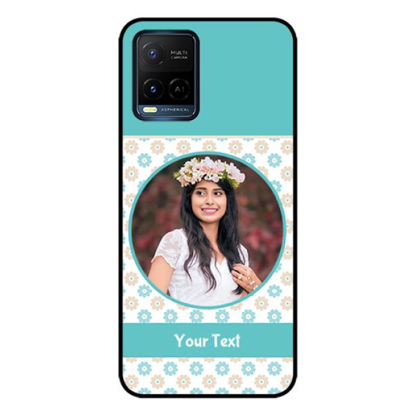 Vivo T1X Custom Glass Mobile Case - Beautiful Flowers Design Vivo T1X Custom Glass Mobile Case - Beautiful Flowers Design