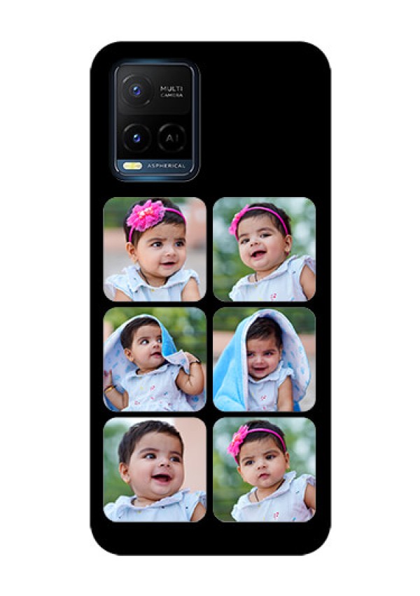Vivo T1X Photo Printing on Glass Case - Multiple Pictures Design