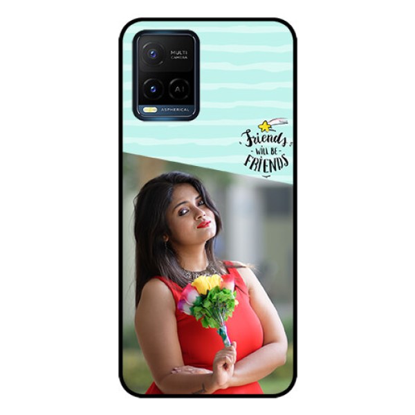 Vivo T1X Custom Glass Phone Case - Friends Picture Icon Design Vivo T1X Custom Glass Phone Case - Friends Picture Icon Design