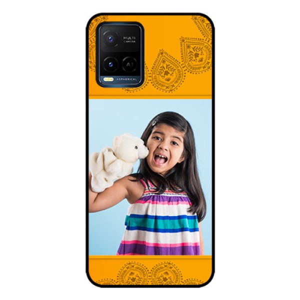 Vivo T1X Personalized Glass Phone Case - Photo Wedding Design Vivo T1X Personalized Glass Phone Case - Photo Wedding Design