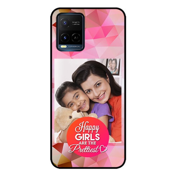 Vivo T1X Photo Printing on Glass Case - Abstract Triangle Design Vivo T1X Photo Printing on Glass Case - Abstract Triangle Design