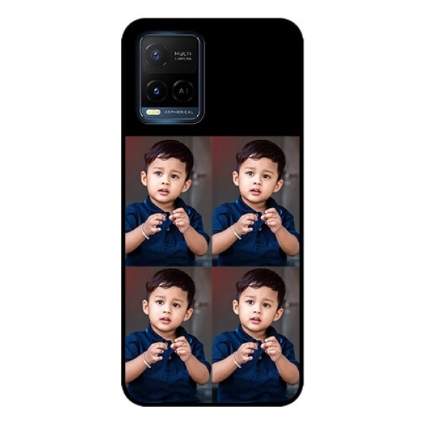 Vivo T1X 4 Image Holder on Glass Mobile Cover