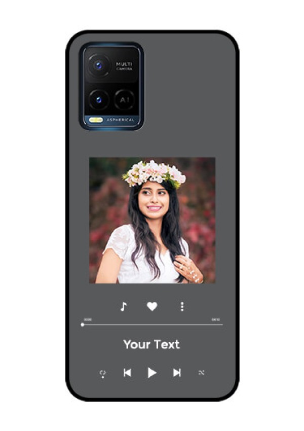 Vivo T1X Custom Glass Mobile Case - Play The Music Design