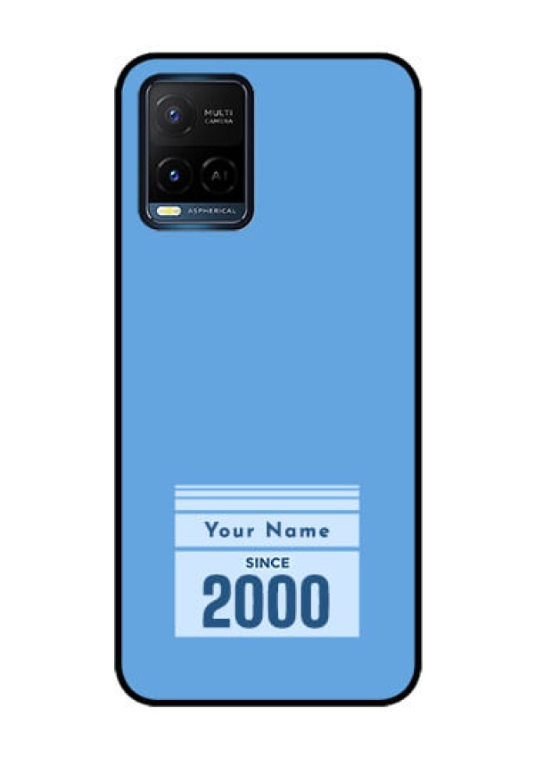 Vivo T1X Custom Glass Mobile Case - Custom Year of birth Design