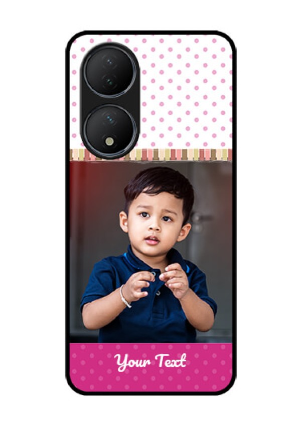 Vivo T2 5G Photo Printing on Glass Case - Cute Girls Cover Design