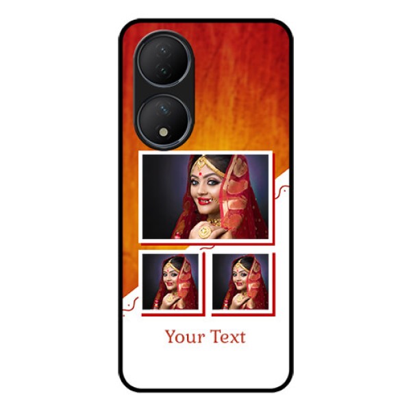 Vivo T2 5G Custom Glass Phone Case - Wedding Memories Design Vivo T2 5G Custom Glass Phone Case - Wedding Memories Design