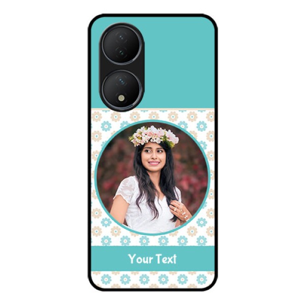 Vivo T2 5G Custom Glass Mobile Case - Beautiful Flowers Design Vivo T2 5G Custom Glass Mobile Case - Beautiful Flowers Design