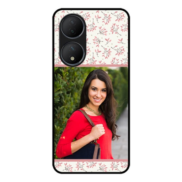 Vivo T2 5G Custom Glass Phone Case - Premium Floral Design Vivo T2 5G Custom Glass Phone Case - Premium Floral Design