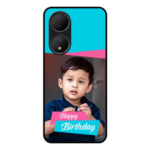 Vivo T2 5G Personalized Glass Phone Case - Image Holder with 2 Color Design Vivo T2 5G Personalized Glass Phone Case - Image Holder with 2 Color Design