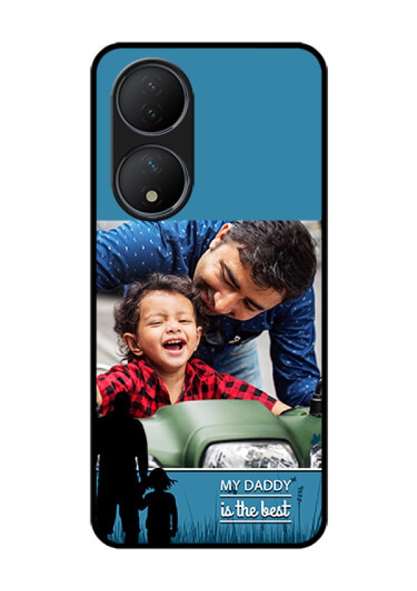 Vivo T2 5G Custom Glass Mobile Case - Best dad design