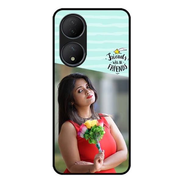 Vivo T2 5G Custom Glass Phone Case - Friends Picture Icon Design Vivo T2 5G Custom Glass Phone Case - Friends Picture Icon Design
