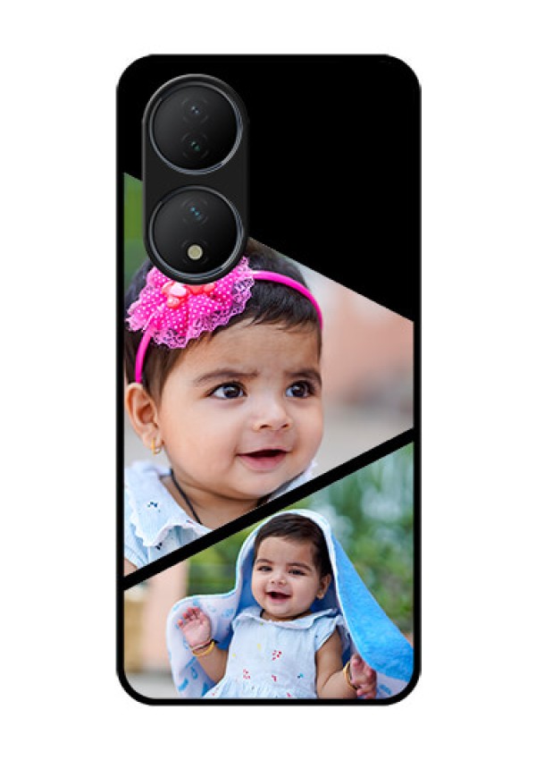 Vivo T2 5G Custom Glass Phone Case - Semi Cut Design