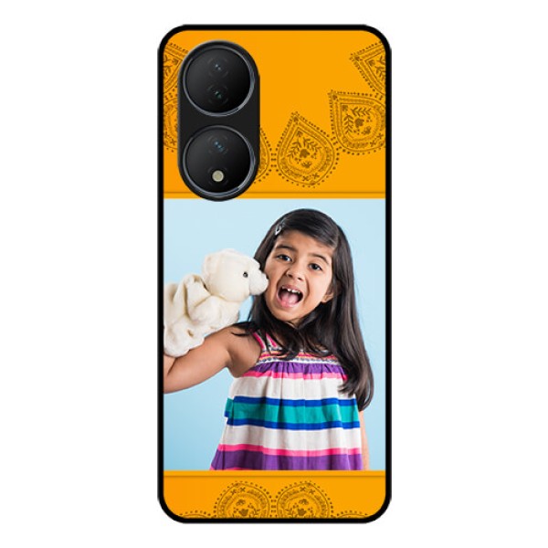 Vivo T2 5G Personalized Glass Phone Case - Photo Wedding Design Vivo T2 5G Personalized Glass Phone Case - Photo Wedding Design