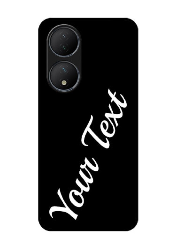Vivo T2 5G Custom Glass Mobile Cover with Your Name