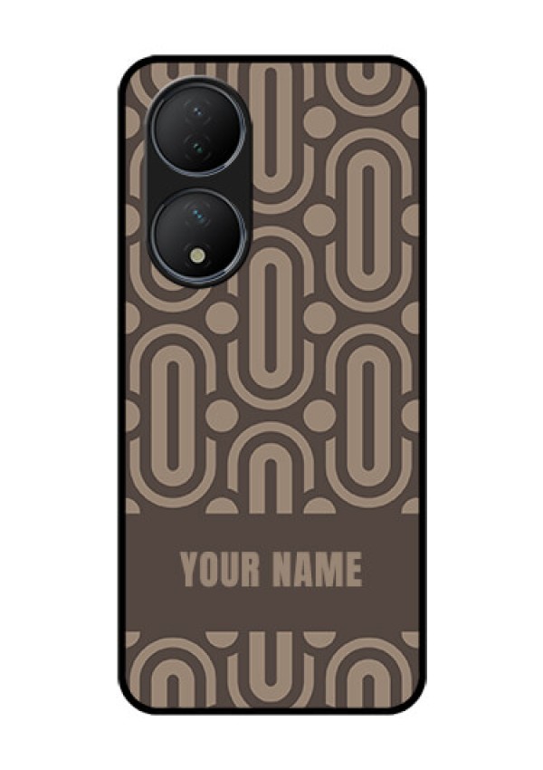Vivo T2 5G Custom Glass Phone Case - Captivating Zero Pattern Design