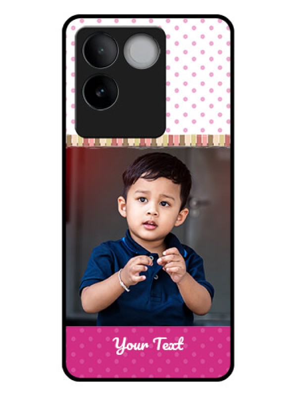 Custom Vivo T2 Pro 5G Custom Glass Phone Case - Cute Girls Cover Design
