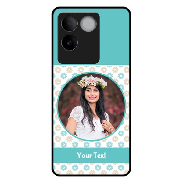 Vivo T2 Pro 5G Custom Glass Phone Case - Beautiful Flowers Design Vivo T2 Pro 5G Custom Glass Phone Case - Beautiful Flowers Design