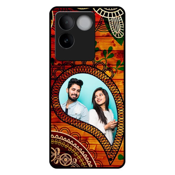 Vivo T2 Pro 5G Custom Glass Phone Case - Abstract Colorful Design