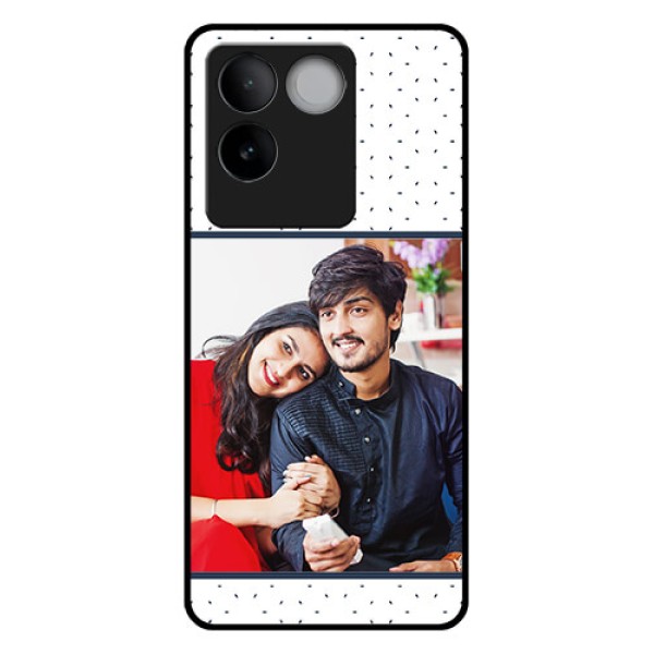 Vivo T2 Pro 5G Custom Glass Phone Case - Premium Dot Design