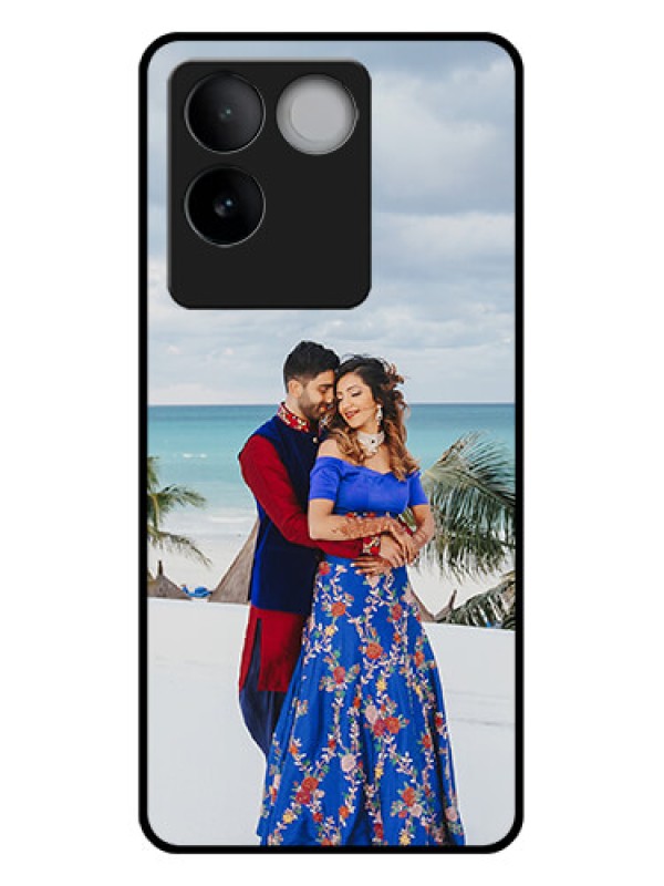 Custom Vivo T2 Pro 5G Custom Glass Phone Case - Upload Full Picture Design
