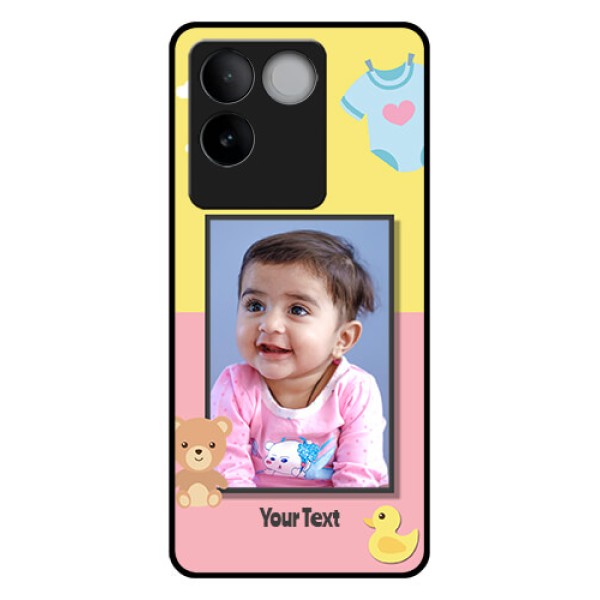 Vivo T2 Pro 5G Custom Glass Phone Case - Kids 2 Color Design Vivo T2 Pro 5G Custom Glass Phone Case - Kids 2 Color Design