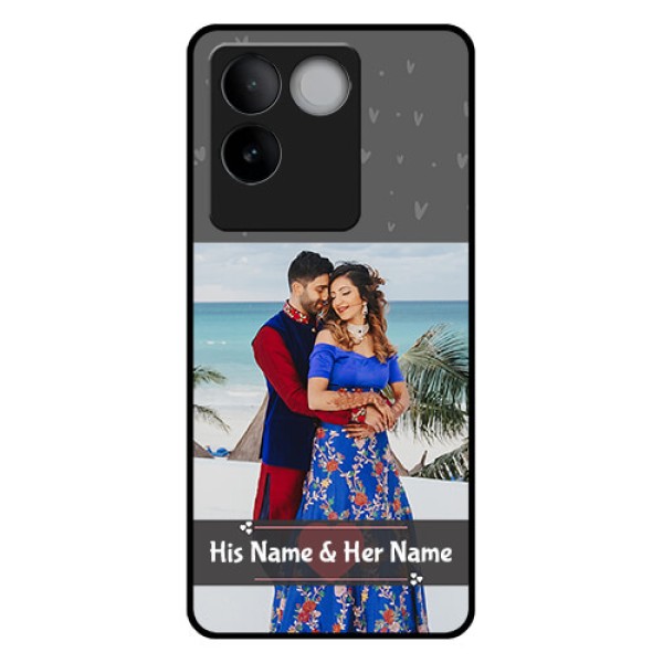 Vivo T2 Pro 5G Custom Glass Phone Case - Buy Love Design With Photo Online Vivo T2 Pro 5G Custom Glass Phone Case - Buy Love Design With Photo Online